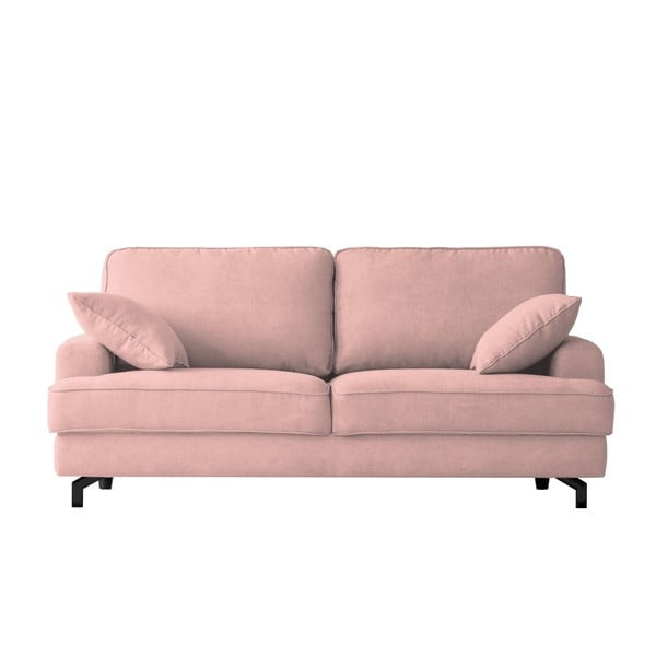 Rozā trīsvietīgs dīvāns Kooko Home Salsa