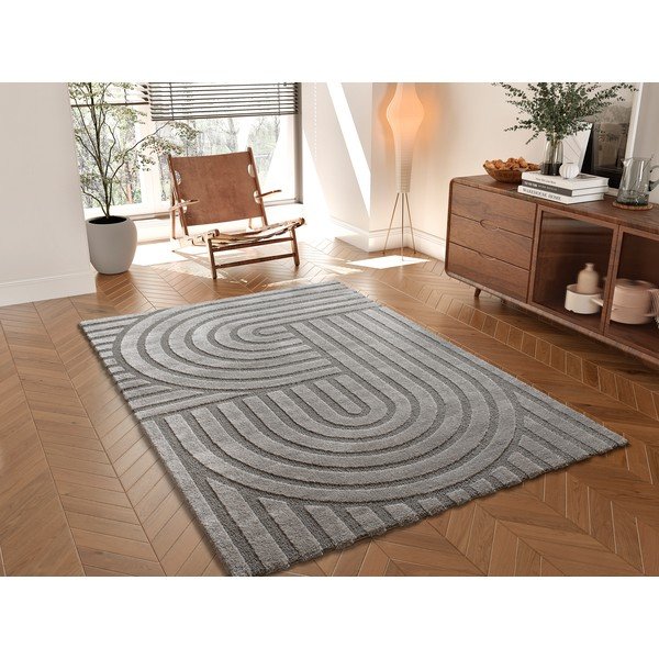 Pelēks paklājs 160x230 cm Snowy – Universal-image-1