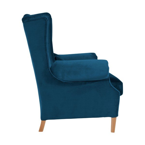 Zaļganzils samta atzveltnes krēsls Max Winzer Harvey Velvet-image-3