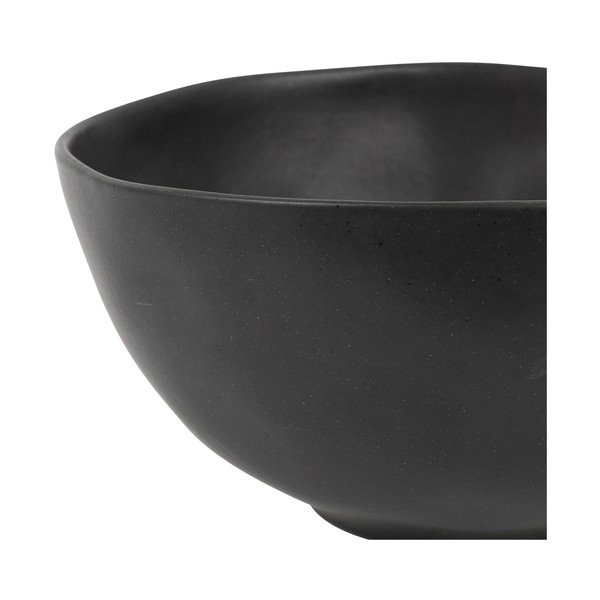 Melna keramikas bļoda ø 26 cm Ingrid – Côté Table-image-2