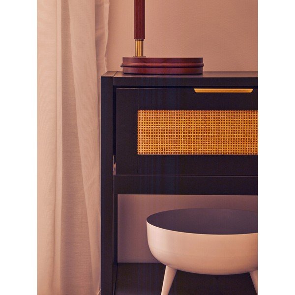 Melns naktsskapītis Sherman – Premier Housewares-image-2