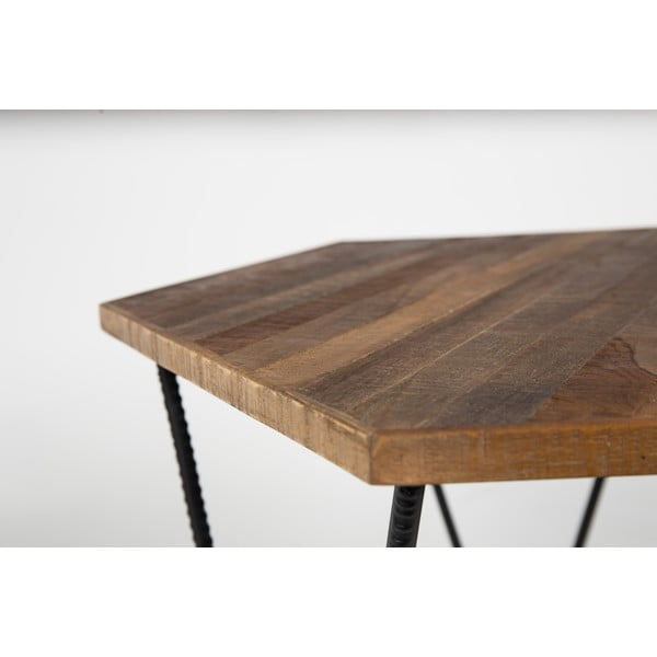 Žurnālgaldiņš no pārstrādāta tīkkoka White Label Cor-image-2