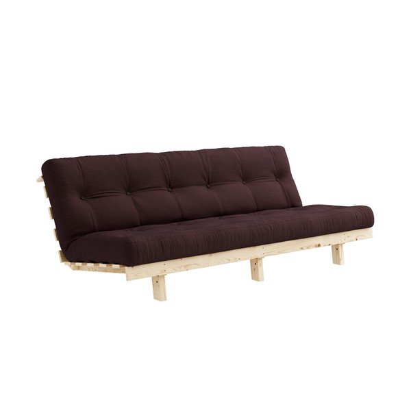 Izvelkamais dīvāns Karup Design Lean Raw Brown-image-3