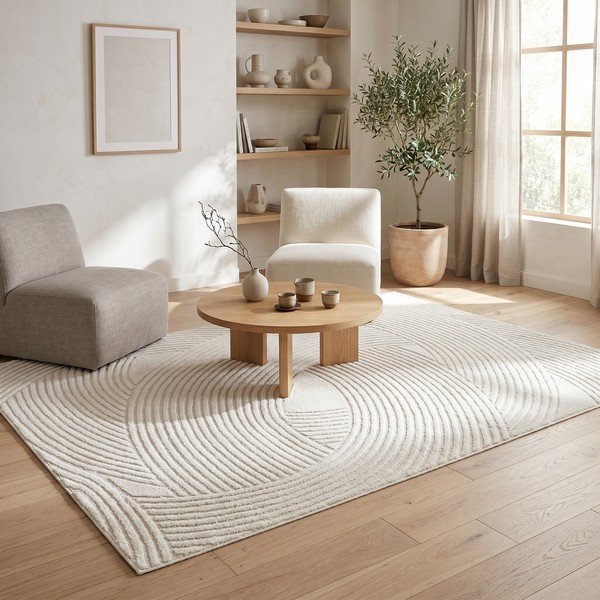 Krēmkrāsas paklājs 120x170 cm Zephyr – ESTE-image-2