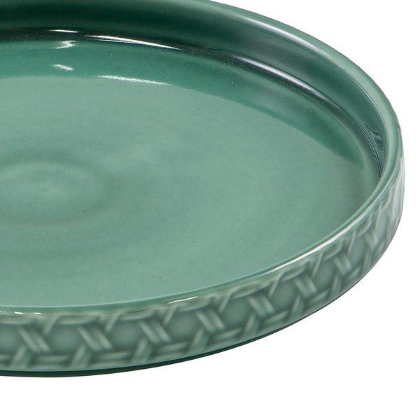 Tirkīzzili deserta porcelāna šķīvji (4 gab.) ø 20 cm Heath Jade – Ladelle-image-3