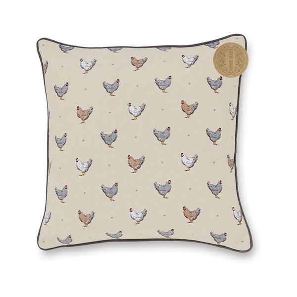 Krēmkrāsas spilvens Cooksmart ® Farmers Kitchen, 45 x 45 cm-image-2