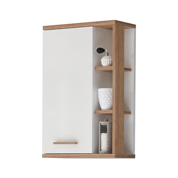 Balts piekaramais vannas istabas skapītis 51x75 cm Set 923 - Pelipal-image-2