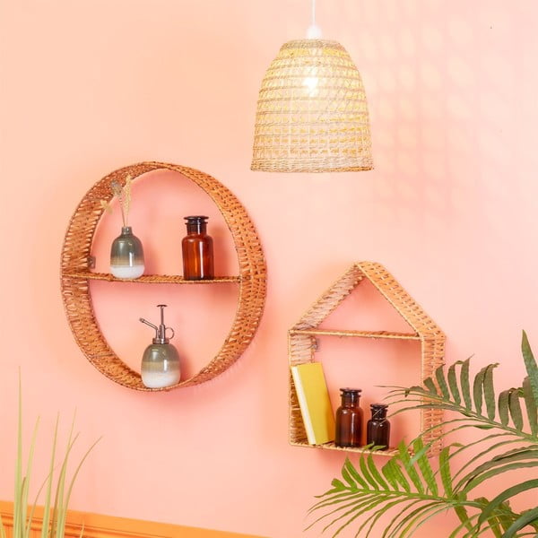 Abažūrs no jūras zālēm Sass & Belle, ø 24 cm-image-2