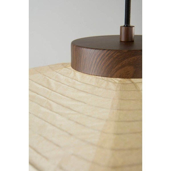 Bēša papīra piekaramā lampa ø 35 cm Sally – Jotex-image-4