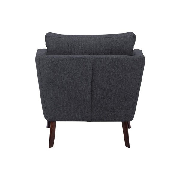 Tumši pelēks krēsls Mazzini Sofas Elena-image-1