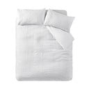 Balta divguļamā gultas veļa 200x200 cm Folkstone Geo – Catherine Lansfield