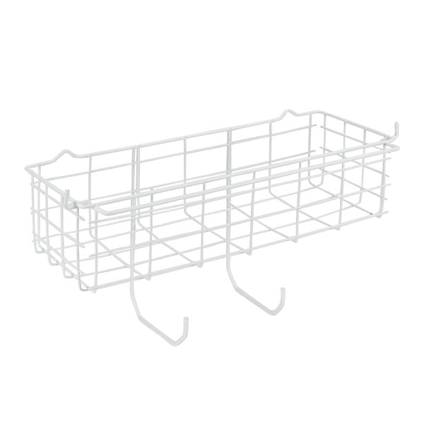 Sienas šļūtenes turētājs ar glabāšanas vietu Metaltex-image-2