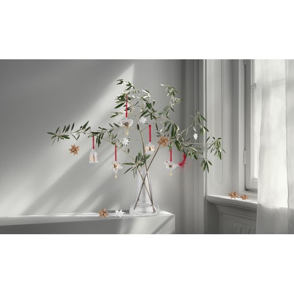 Stikla Ziemassvētku eglītes rotājums Bell – Holmegaard-image-2