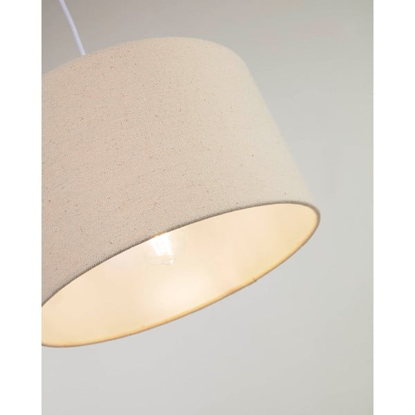 Krēmkrāsas abažūrs ø 40 cm Nazli – Kave Home-image-3