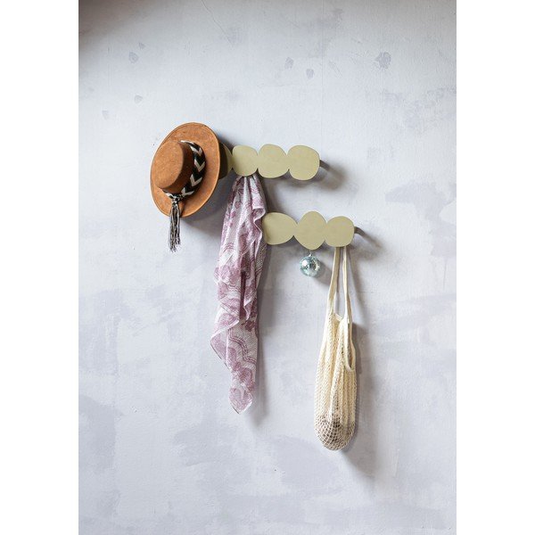 Bēšs metāla sienas pakaramais 58 cm Tumulo – Spinder Design-image-1