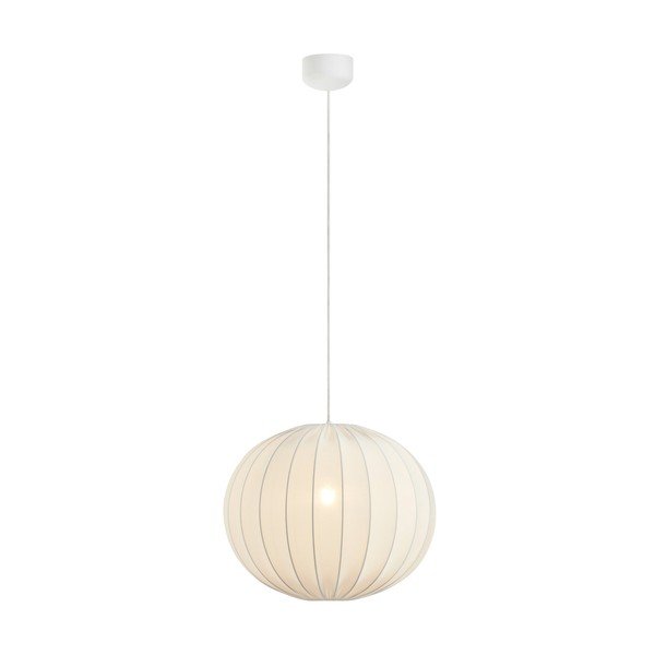 Balta piekaramā lampa ø 50 cm Solia – Markslöjd