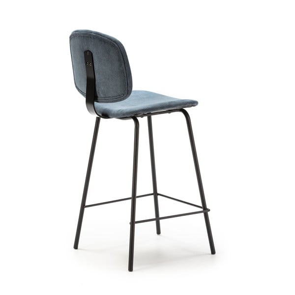 Zili bāra krēsli (2 gab.) (sēdekļa augstums 66 cm) Arus – Marckeric-image-4