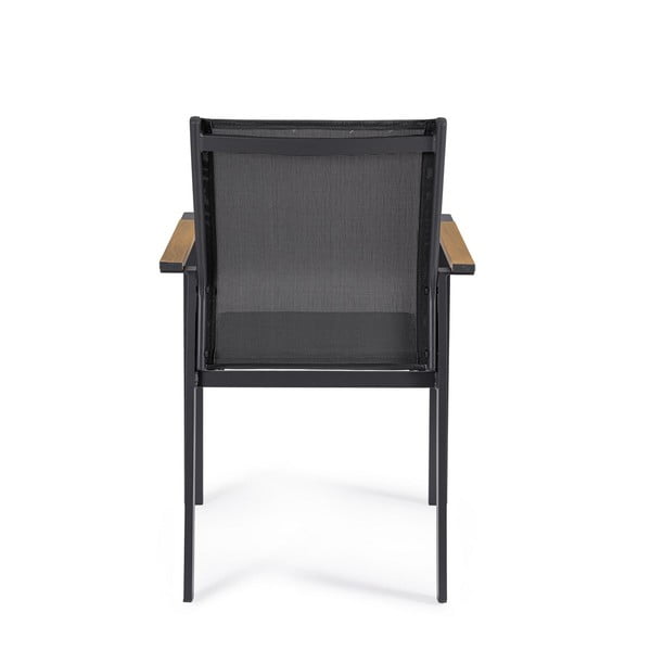 Antracīta pelēki metāla dārza krēsli (4 gab.) Heta – Bizzotto-image-4