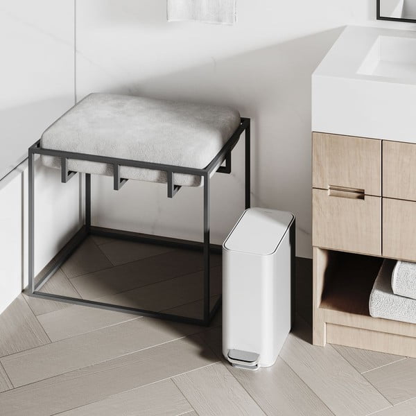 Tērauda atkritumu tvertne ar pedāli 5 l – simplehuman-image-1