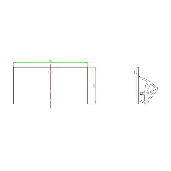 Tumši pelēks apavu skapis ar trim atvilktnēm Woodman Bode-image-4