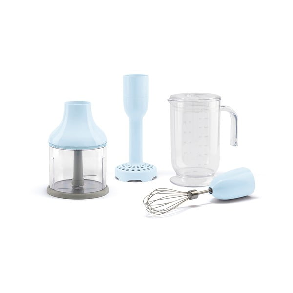 Gaiši zils rokas blenderis SMEG-image-1