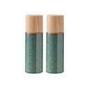 Zaļas keramikas piparu un sāls dzirnaviņas (2 gab.) Gastro Green – Bitz