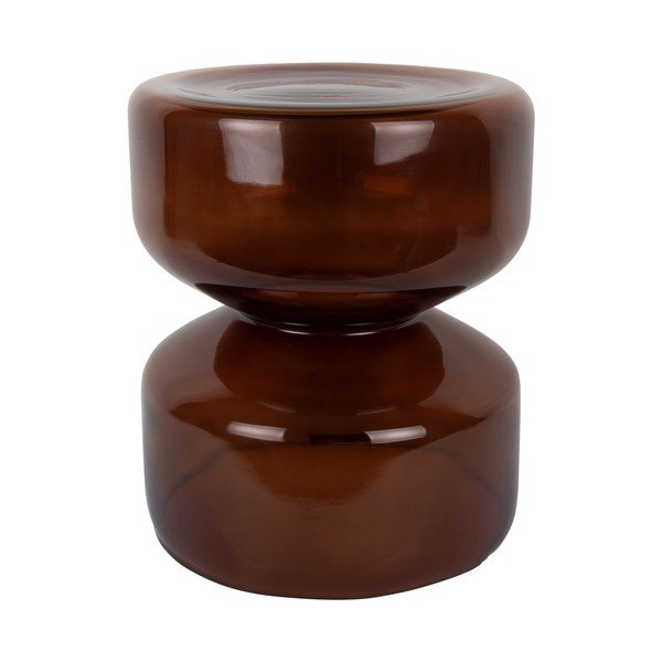 Stikla apaļš sānu galdiņš ø 35 cm Doble  – Leitmotiv