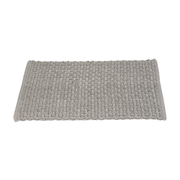 Pelēks tekstila vannas istabas paklājiņš 50x80 cm Ecoli – Wenko-image-2