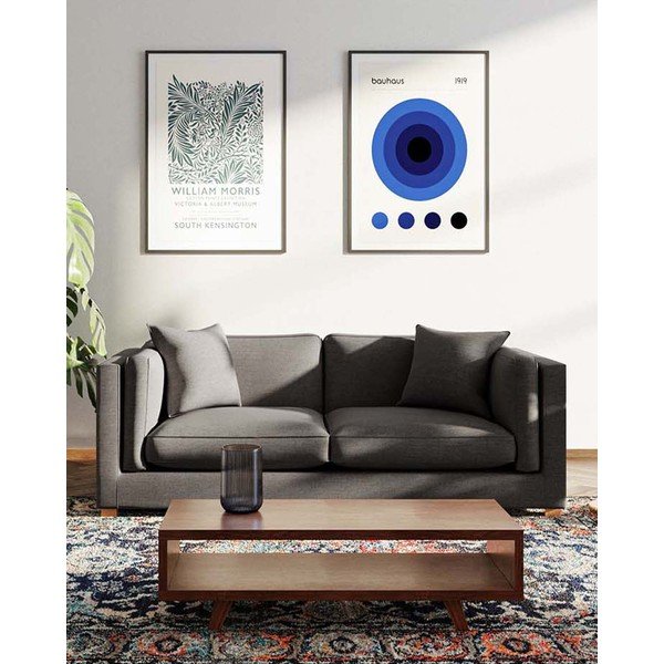 Antracīta pelēks dīvāns 235 cm Pomo – Ame Yens-image-3