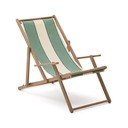 Zaļš masīvkoka dārza zvilnis Vilara – Kave Home