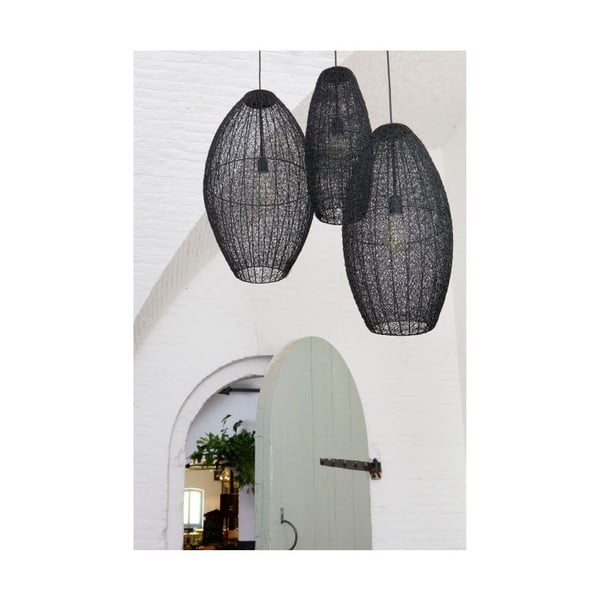 Melna piekaramā lampa BePureHome Creative, ⌀ 40 cm-image-3