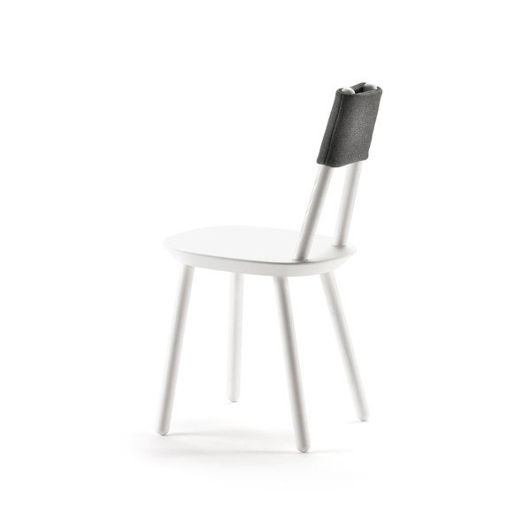 Balts masīvkoka krēsls EMKO Naïve-image-2