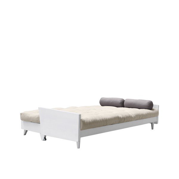 Dīvāns gulta Karup India White/Vision/Gris-image-2