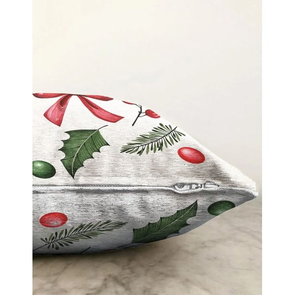 Spilvendrāna ar Ziemassvētku motīvu 43x43 cm – Mila Home-image-1