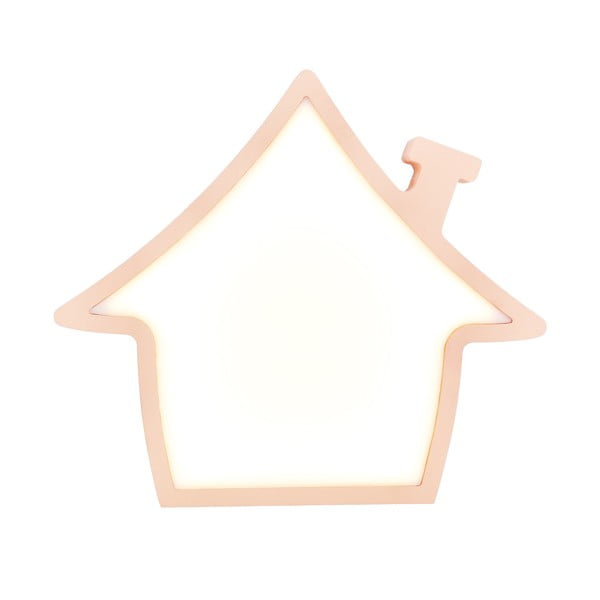 Rozā bērnu lampa House – Candellux Lighting-image-2