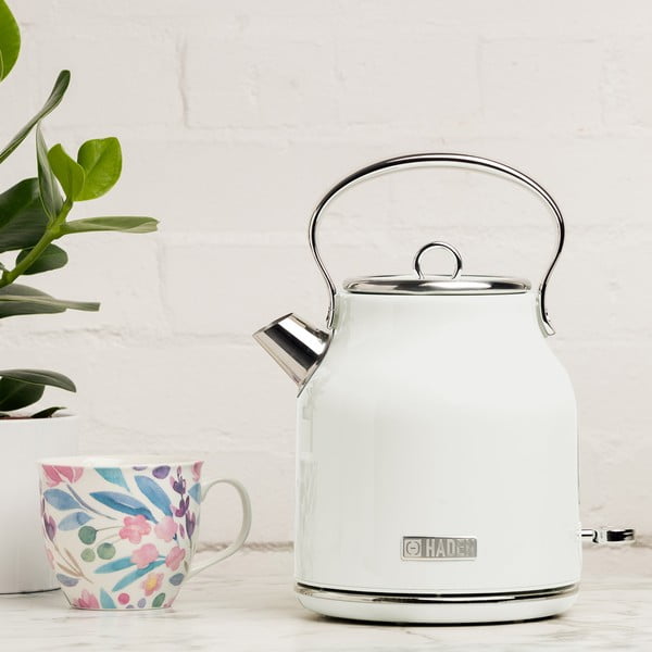 Balta elektriskā tējkanna 1,7 l Heritage – Haden-image-2