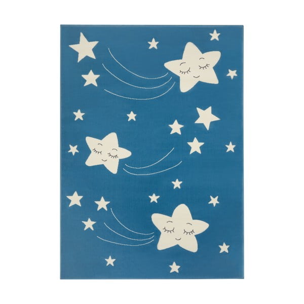 Zils bērnu paklājs Hanse Home Adventures Stardust, 80 x 150 cm
