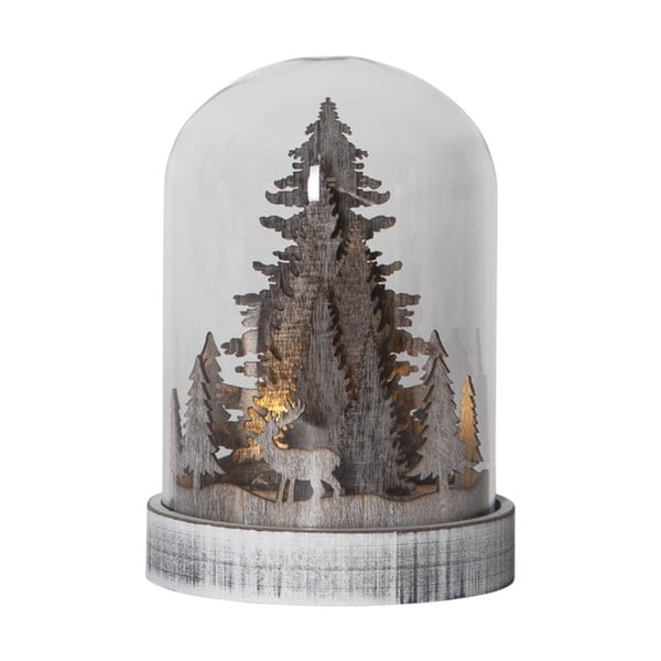 Brūns Ziemassvētku gaismas dekors ø 12,5 cm Kupol – Star Trading