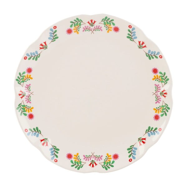 Porcelāna šķīvis ar svētku motīvu Creative Tops, ⌀ 27 cm