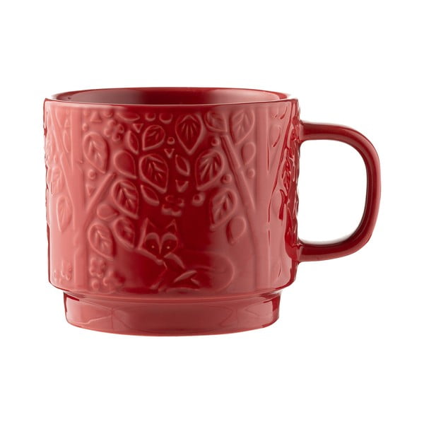 Sarkana keramikas krūze The Forest – Mason Cash