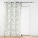 Balts/zaļš aizkars 140x240 cm Maddy – douceur d'intérieur