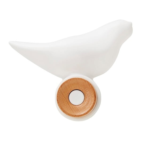 Balts sienas āķis Bonami Essentials Bird-image-2