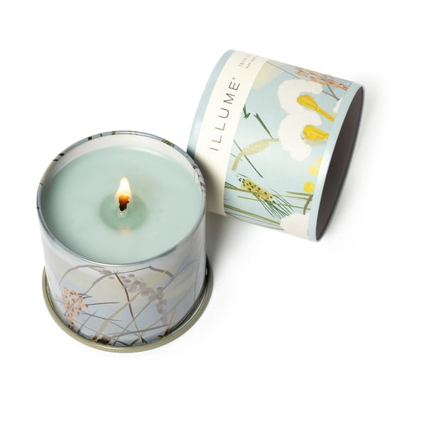 Aromātiskā svece degšanas laiks 50 h Fresh Sea Salt – ILLUME x Bloomingville-image-4