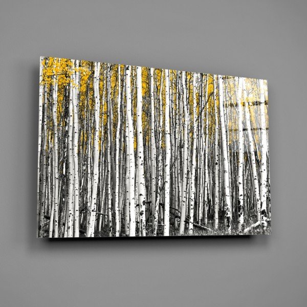 Stikla glezna Insigne Yellow Forest, 110 x 70 cm-image-3
