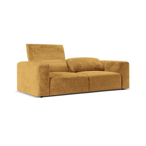 Okera dzeltens dīvāns 234 cm Cruz – Micadoni Home-image-3