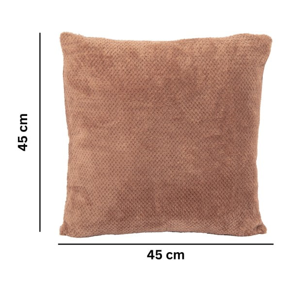 Mikroplīša dekoratīvais spilvens 45x45 cm Pippa – Tiseco Home Studio-image-4