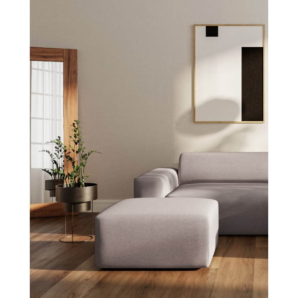 Pelēks stūra dīvāns (labais stūris) Fluvio – MESONICA-image-4