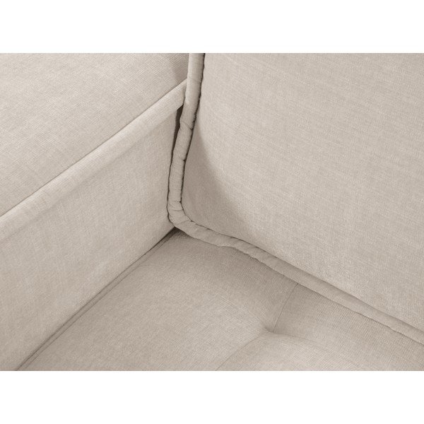Bēšs stūra dīvāns Mike – Micadoni Home-image-1