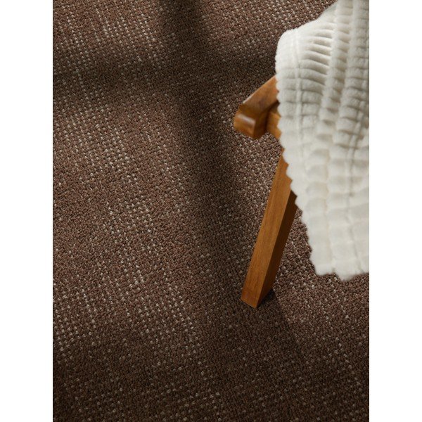 Brūns ar rokām darināts vilnas apaļš paklājs ø 200 cm Greenwich – Ted Baker-image-3