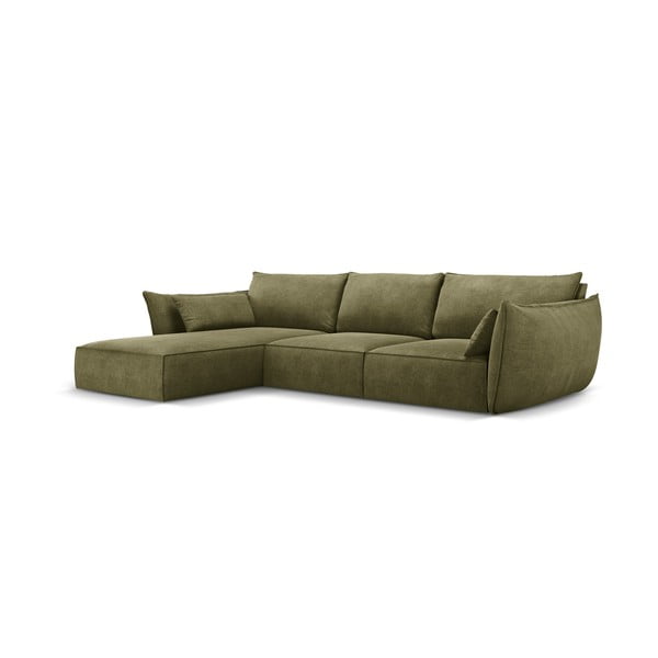 Zaļš stūra dīvāns (kreisais stūris) Vanda – Mazzini Sofas-image-2